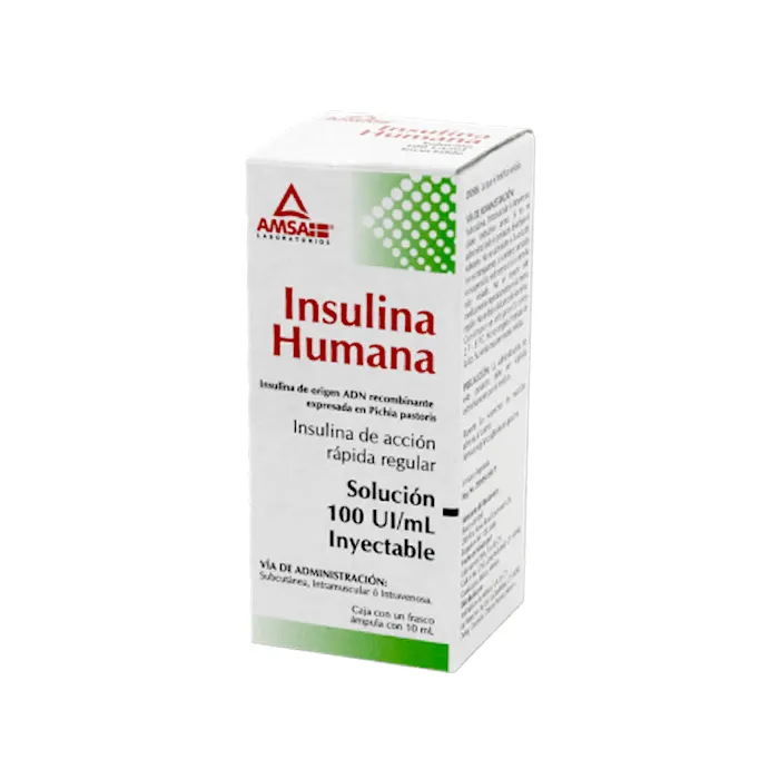 Ams Insulina Humana 100ui 10ml